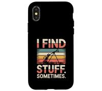 Custodia per iPhone X/XS Trovo roba a volte divertente metal detecting