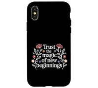 Custodia per iPhone X/XS Trust The Magic Of New Beginnings -