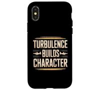 Custodia per iPhone X/XS Turbulence Builds Character Resilienza del viaggio aereo