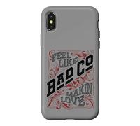 Custodia per iPhone X/XS Ufficiale Bad Company Feel Like Makin Love Iconic Design