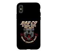 Custodia per iPhone X/XS Ufficiale Bad Company Never Looking Back Running Pack