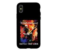 Custodia per iPhone X/XS Ufficiale David Gilmour Rattle that Lock Guitar Color Storm