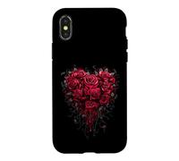 Custodia per iPhone X/XS Ufficiale Spiral Bleeding Heart Gothic Fantasy