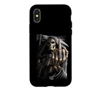Custodia per iPhone X/XS Ufficiale Spiral Bone Finger Skeleton Gothic Fantasy