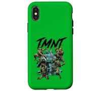 Custodia per iPhone X/XS Ufficiale Teenage Mutant Ninja Turtles THE TURTLE AND KABUTO