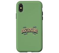 Custodia per iPhone X/XS UFO DIVULGAZIONE Extraterrestre Aliens Spacecraft SciFi