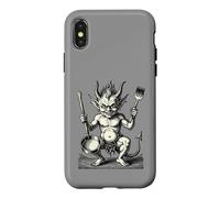 Custodia per iPhone X/XS Ukobach - Il custode delle braci