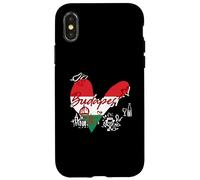 Custodia per iPhone X/XS Ungheria Simboli Iconici E Monumenti Budapest Lovers