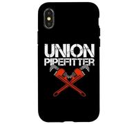Custodia per iPhone X/XS Union Pipefitter idraulico Viaggio Steamfitter