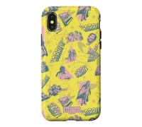 Custodia per iPhone X/XS Universal Monsters Horror Classics All Over Print