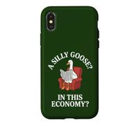 Custodia per iPhone X/XS Un'oca stupida in questa economia?