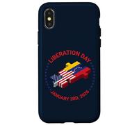 Custodia per iPhone X/XS USA Venezuela Puzzle Unity Liberation Day 3 gennaio 2026