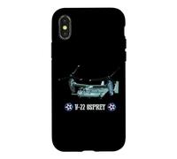 Custodia per iPhone X/XS V/STOL aereo militare americano V22 Osprey