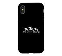 Custodia per iPhone X/XS Vai con il Qi Funny Chi Gong Esercizi Per Un Amante Qigong