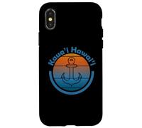 Custodia per iPhone X/XS Vela Hawaii - Tramonti d'epoca e ancora per la vela