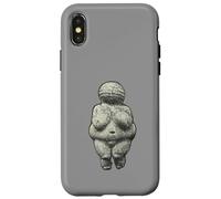 Custodia per iPhone X/XS Venere di Willendorf Arte preistorica Body Positive