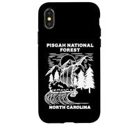 Custodia per iPhone X/XS Viaggio a NC della cascata della Carolina del Nord nella foresta nazionale di Pisgah