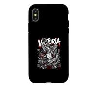 Custodia per iPhone X/XS Victoria Dea Romana Vittoria Eterna Latina
