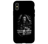 Custodia per iPhone X/XS Viking by Blood American By Birth Norse Pride