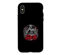 Custodia per iPhone X/XS Viking GYM Norse Warrior Bodybuilding Forza