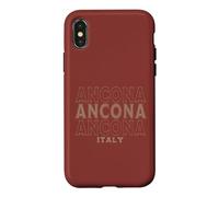 Custodia per iPhone X/XS Vintage Ancona Italia