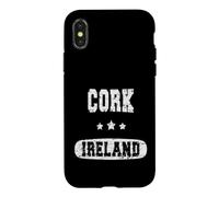 Custodia per iPhone X/XS Vintage Cork, Irlanda
