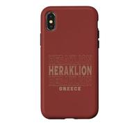 Custodia per iPhone X/XS Vintage Heraklion Grecia