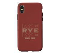 Custodia per iPhone X/XS Vintage Rye Inghilterra