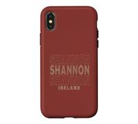 Custodia per iPhone X/XS Vintage Shannon Irlanda