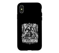 Custodia per iPhone X/XS Viola E Orsino Amore Indossa Una Maschera Shakespeare