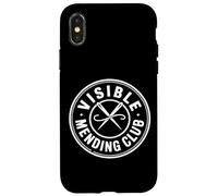 Custodia per iPhone X/XS Visible Mending Club Rammendo Visibile Moda Sostenibile