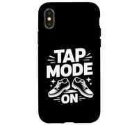 Custodia per iPhone X/XS Vita Tip Tap Danza Tap Mode On Passione