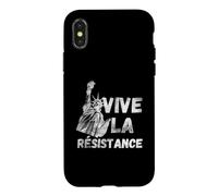 Custodia per iPhone X/XS Vive la résistance Ribellione della sfida