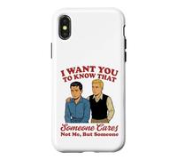 Custodia per iPhone X/XS Voglio che tu sappia che a qualcuno importa non a me ma a qualcuno
