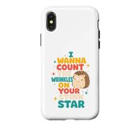 Custodia per iPhone X/XS Voglio contare le rughe sulla tua stella puzzolente