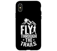 Custodia per iPhone X/XS Vola attraverso i sentieri