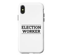 Custodia per iPhone X/XS Volontario del seggio elettorale