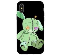 Custodia per iPhone X/XS Voodoo Bunny Mint Gotico Peluche Coniglio Grafica