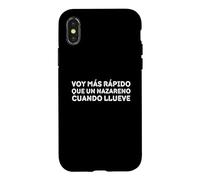 Custodia per iPhone X/XS Voy más rápido che un nazareno cuando llueve