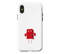 Custodia per iPhone X/XS Vuoi vedere i miei giocattoli Master Builder Bricks in confezione da sei?