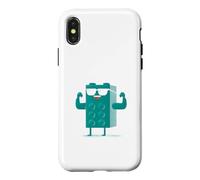 Custodia per iPhone X/XS Vuoi vedere i miei Six Pack Block Collectors Brick Humor Toys