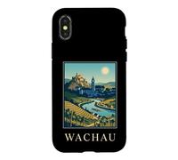 Custodia per iPhone X/XS Wachau Austria Valle del Danubio Viaggi Art