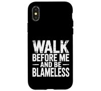 Custodia per iPhone X/XS Walk Before Me And Be Blameless Disciplina spirituale ||-