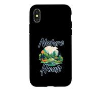Custodia per iPhone X/XS Wander Wild Hearts Avventura Esplora Roam Free Spirit