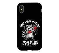 Custodia per iPhone X/XS What I Lack In Height I Make Up For In Pure Hate
