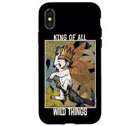 Custodia per iPhone X/XS Where the Wild Things Are King of All