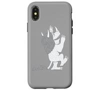 Custodia per iPhone X/XS Where the Wild Things Are Three Horned Monster