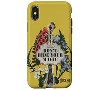 Custodia per iPhone X/XS Wicked Don’t Hide Your Magic Floral Broom