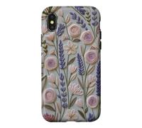 Custodia per iPhone X/XS Wildflower Estetic Cottagecore Motivo floreale