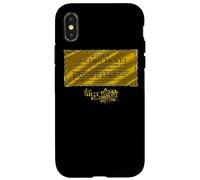 Custodia per iPhone X/XS Willy Wonka and the Chocolate Factory the Golden Ticket